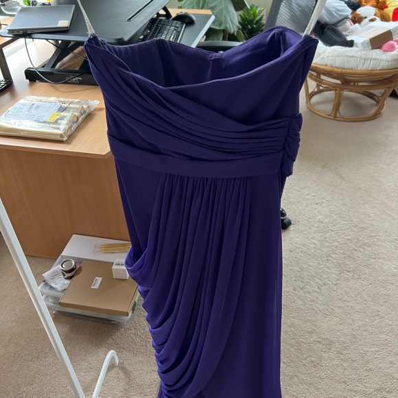 Purple dress from David’s Bridal. Size 4 - Picture 3 of 4